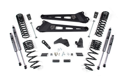 14-18 RAM 2500 6 Inch Replacement Radius Arm Lift Kit Diesel Fox Adventure Shocks Zone Offroad-1