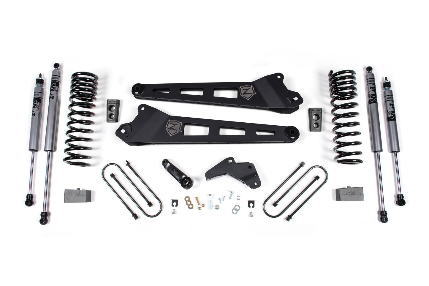 13-14 RAM 3500 4 Inch Replacement Radius Arm Lift Kit Gas Zone Offroad-2
