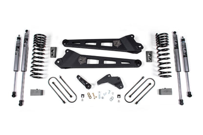 13-14 RAM 3500 4 Inch Replacement Radius Arm Lift Kit Gas Zone Offroad-2