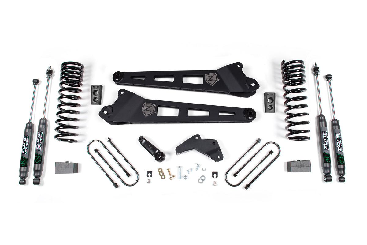 13-14 RAM 3500 4 Inch Replacement Radius Arm Lift Kit Gas Zone Offroad-3