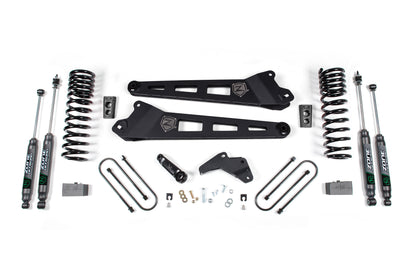 13-14 RAM 3500 4 Inch Replacement Radius Arm Lift Kit Gas Zone Offroad-3