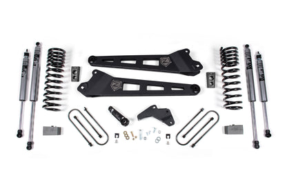 13-14 RAM 3500 4 Inch Replacement Radius Arm Lift Kit Gas Zone Offroad-6