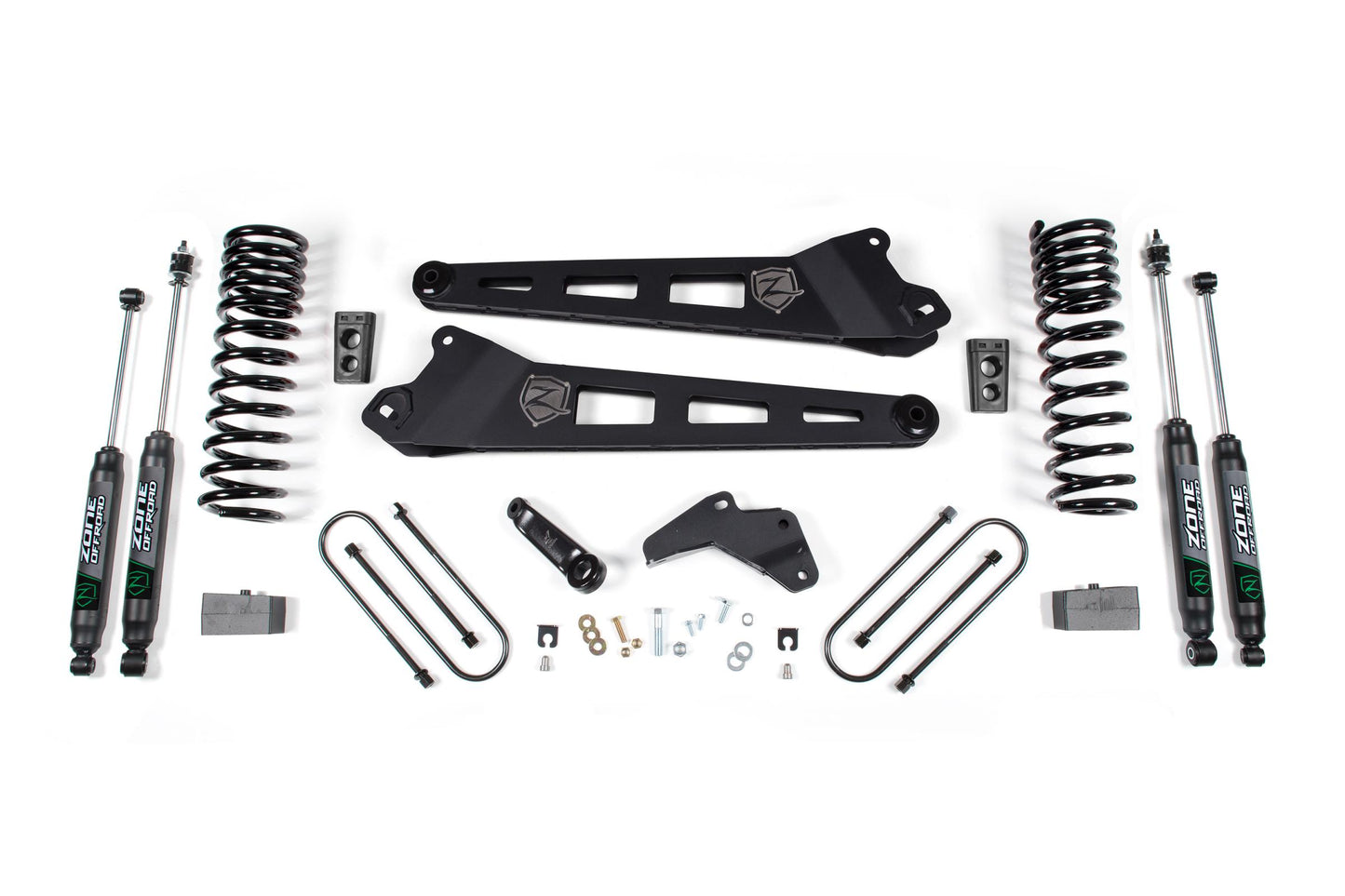13-14 RAM 3500 4 Inch Replacement Radius Arm Lift Kit Gas Zone Offroad-1