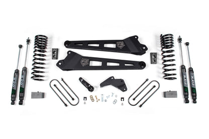 13-14 RAM 3500 4 Inch Replacement Radius Arm Lift Kit Gas Zone Offroad-1