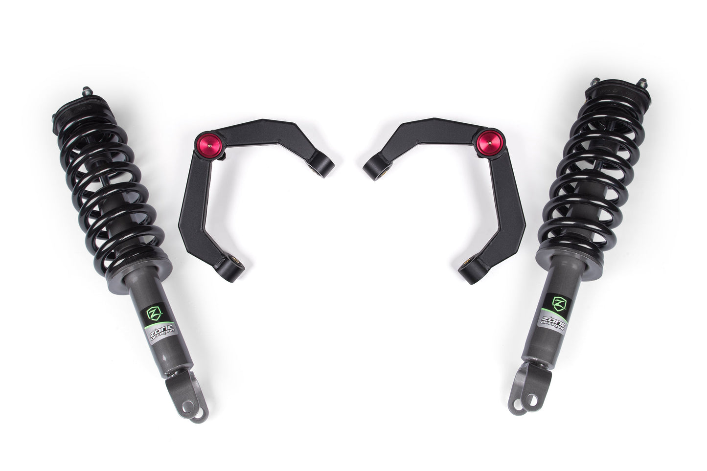 19-26 Ram 1500 4WD 2 Inch Leveling Kit, 0 Inch Rear Lift - Nitro Loaded Struts Zone Offroad