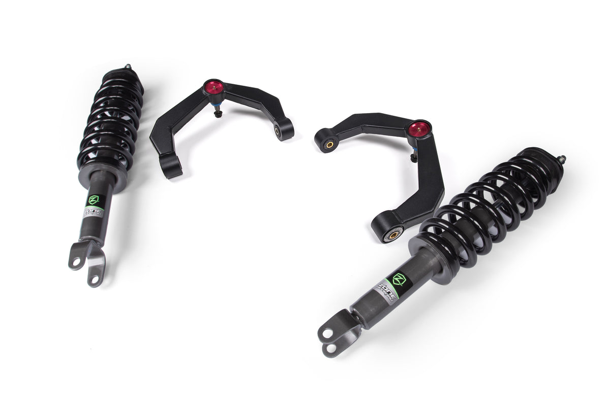 19-26 Ram 1500 4WD 2 Inch Leveling Kit, 0 Inch Rear Lift - Nitro Loaded Struts Zone Offroad-1