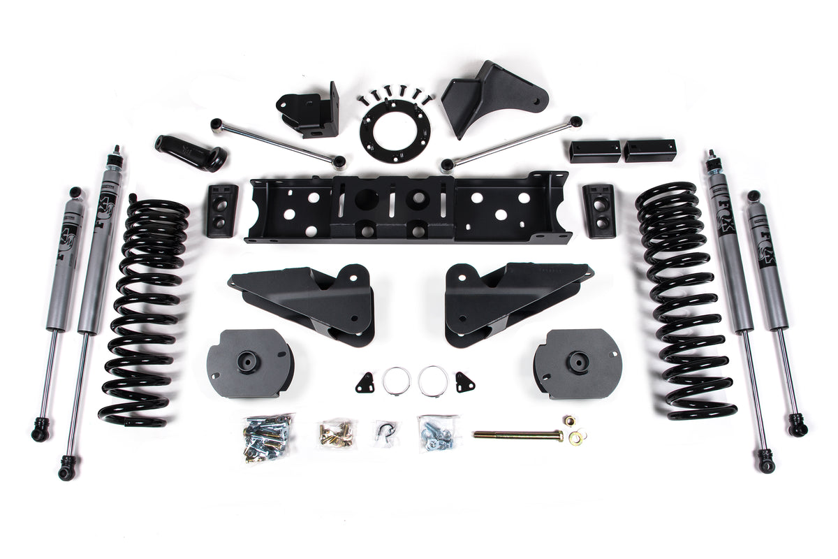 19-24 RAM 2500 4.5 Inch Radius Arm Bracket Diesel 6-Bolt T-Case Zone Offroad-3