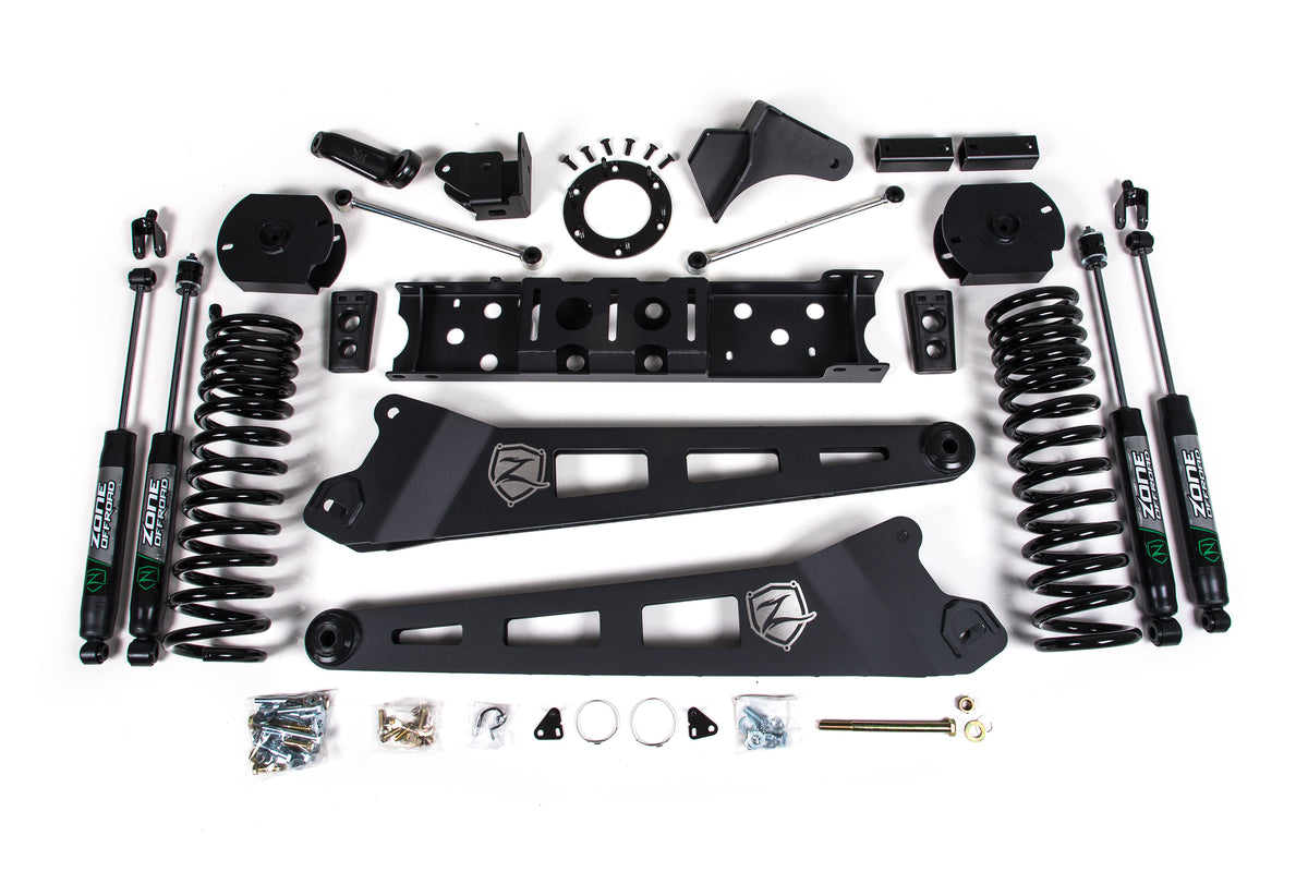 19-24 RAM 2500 4 Inch Radius Arm Gas Zone Offroad-2