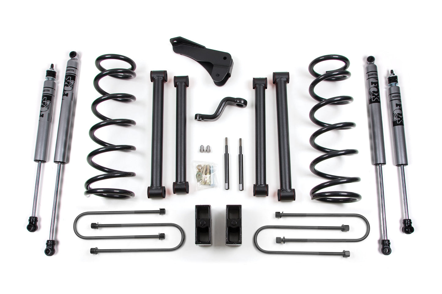 09 Dodge RAM 2500/3500 5.0 Inch Lift Kit Zone Offroad-2