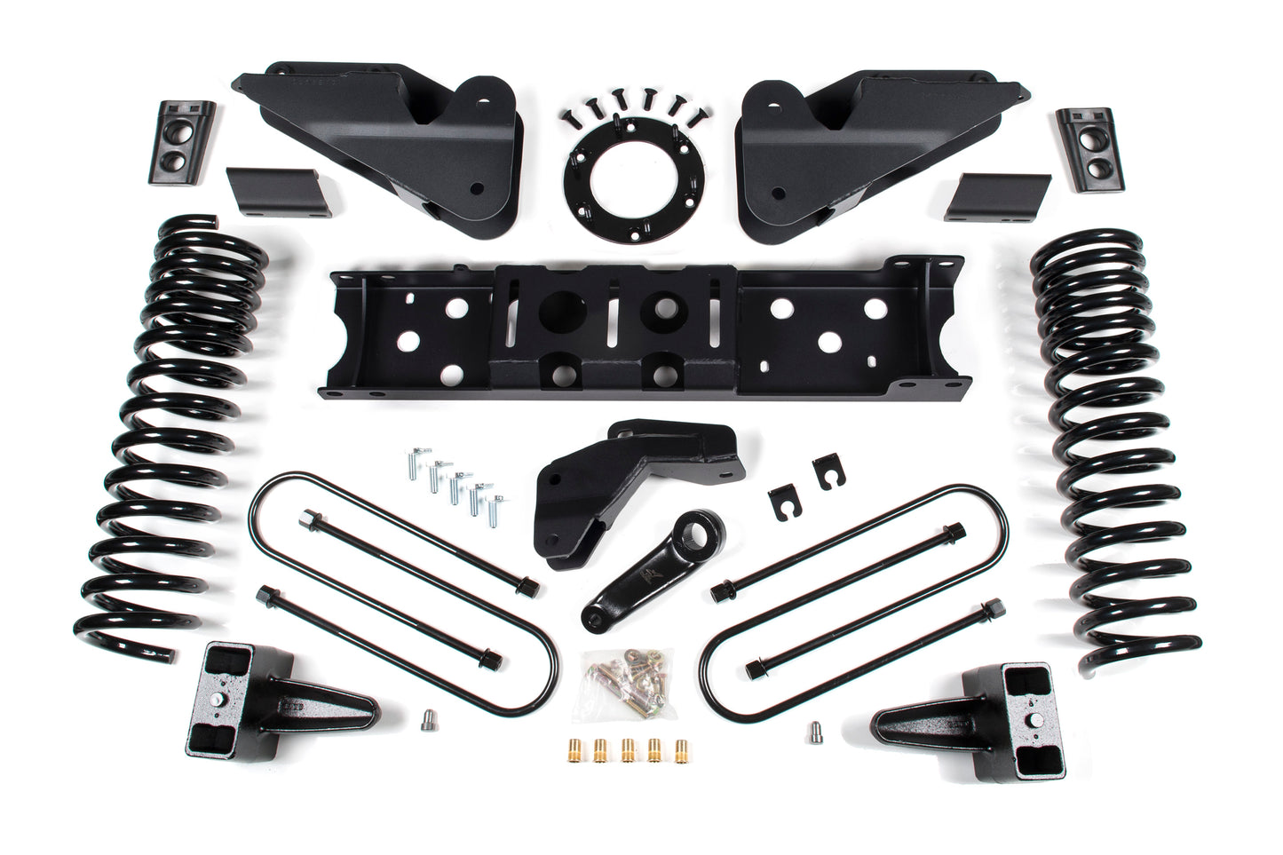 19-24 RAM 3500 4.5 Inch Radius Arm Bracket 3 Inch Rear Block Without Overload Diesel 8-Bolt T-Case Zone Offroad