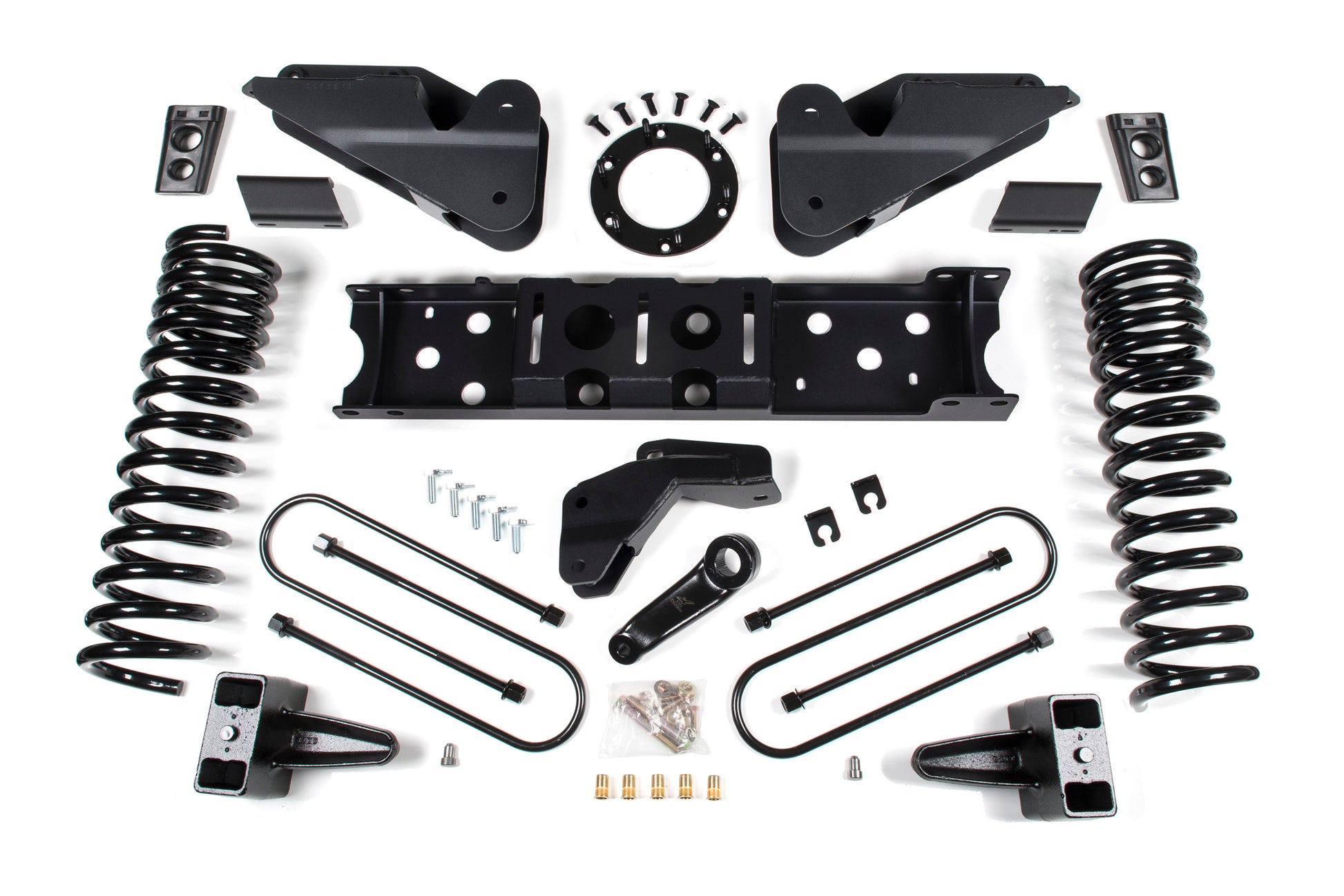 19-24 RAM 3500 4.5 Inch Radius Arm Bracket 3 Inch Rear Block Without Overload Diesel 8-Bolt T-Case Zone Offroad
