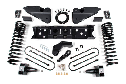 19-24 RAM 3500 4.5 Inch Radius Arm Bracket 3 Inch Rear Block Without Overload Diesel 8-Bolt T-Case Zone Offroad