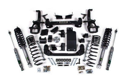 19-23 RAM 1500 4WD 6 Inch Front 5 Inch Rear Lift Kit Zone Offroad