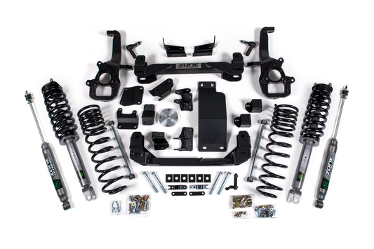 19-23 RAM 1500 4WD 6 Inch Front 5 Inch Rear Lift Kit Zone Offroad