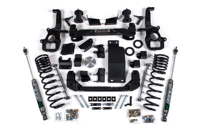 20-23 RAM 1500 4WD 6 Inch Front 5 Inch Rear Lift Kit With OE 22in Wheels Zone Offroad-3