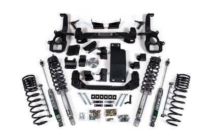 19-24 Ram 1500 4WD 4 Inch Suspension Lift Kit (Standard Bore), 3 Inch Rear Lift, Coil Spring - Nitro Loaded Struts, Nitro Shocks Zone Offroad-3