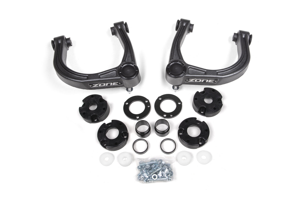 21-23 Ford Bronco 4 Door 3.5 Inch Adventure Series Lift Kit Badlands Non Sasquatch Only No Shocks Zone Offroad