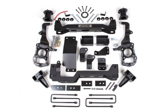 21-23 Ford F-150 Tremor 4WD 5 Inch Lift Kit 3 Inch Rear Block Spacer Front Zone Offroad-1