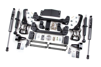 09-12 Ford F-150 6 Inch Lift Kit Zone Offroad-2