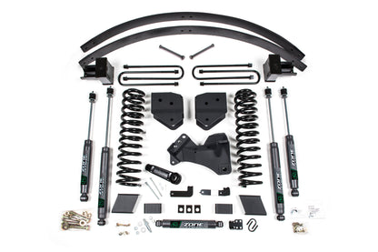 17-19 Ford F-250/F-350 Super Duty 6 Inch Lift Kit 3 Inch Rear Block Diesel 3 Leaf Main Zone Offroad