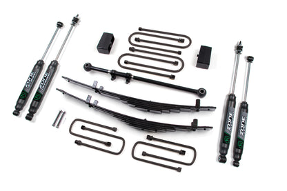 00-05 Ford Excursion 4 Inch Leaf Spring Lift Kit Zone Offroad