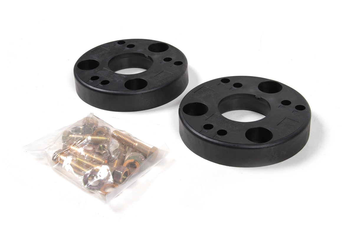 22-26 Ford F-150 4WD, Lightning, 2 Inch Leveling Kit, 0 Inch rear Lift, 2 Inch Strut Spacer Front, No Shocks Zone Offroad-1