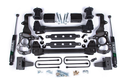 21-24 Ford F-150 2WD 6 Inch Lift Kit 4 Inch Rear Lift Block Spacer Front Zone Offroad