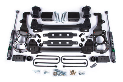 21-24 Ford F-150 2WD 6 Inch Lift Kit 3.25 Inch Rear Lift Block Spacer Front Zone Offroad-3