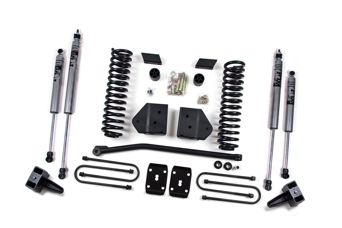 08-10 Ford F-250/F-350 Super Duty Gas 4 Inch Lift Kit Zone Offroad-2