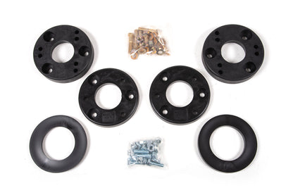 22-26 Ford F-150 4WD, Lightning, 3 Inch Lift Kit, 3/4 Inch Rear Lift, Strut Spacer - 3 Inch Strut Spacer Front, No Shocks Zone Offroad-3