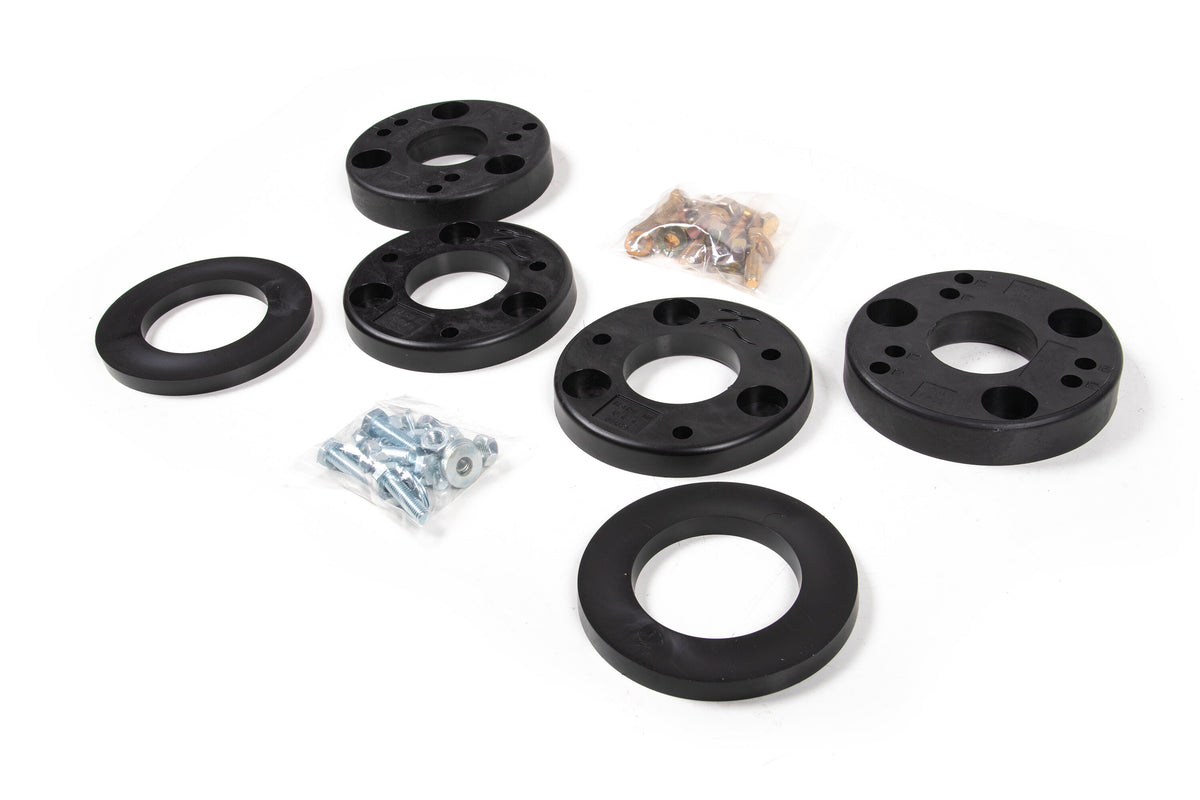 22-26 Ford F-150 4WD, Lightning, 3 Inch Lift Kit, 3/4 Inch Rear Lift, Strut Spacer - 3 Inch Strut Spacer Front, No Shocks Zone Offroad-4