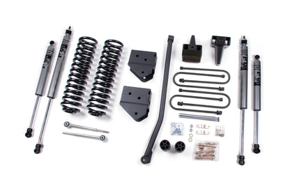 05-07 Ford F-250/F-350 Super Duty Gas 4 Inch Lift Kit Zone Offroad-6
