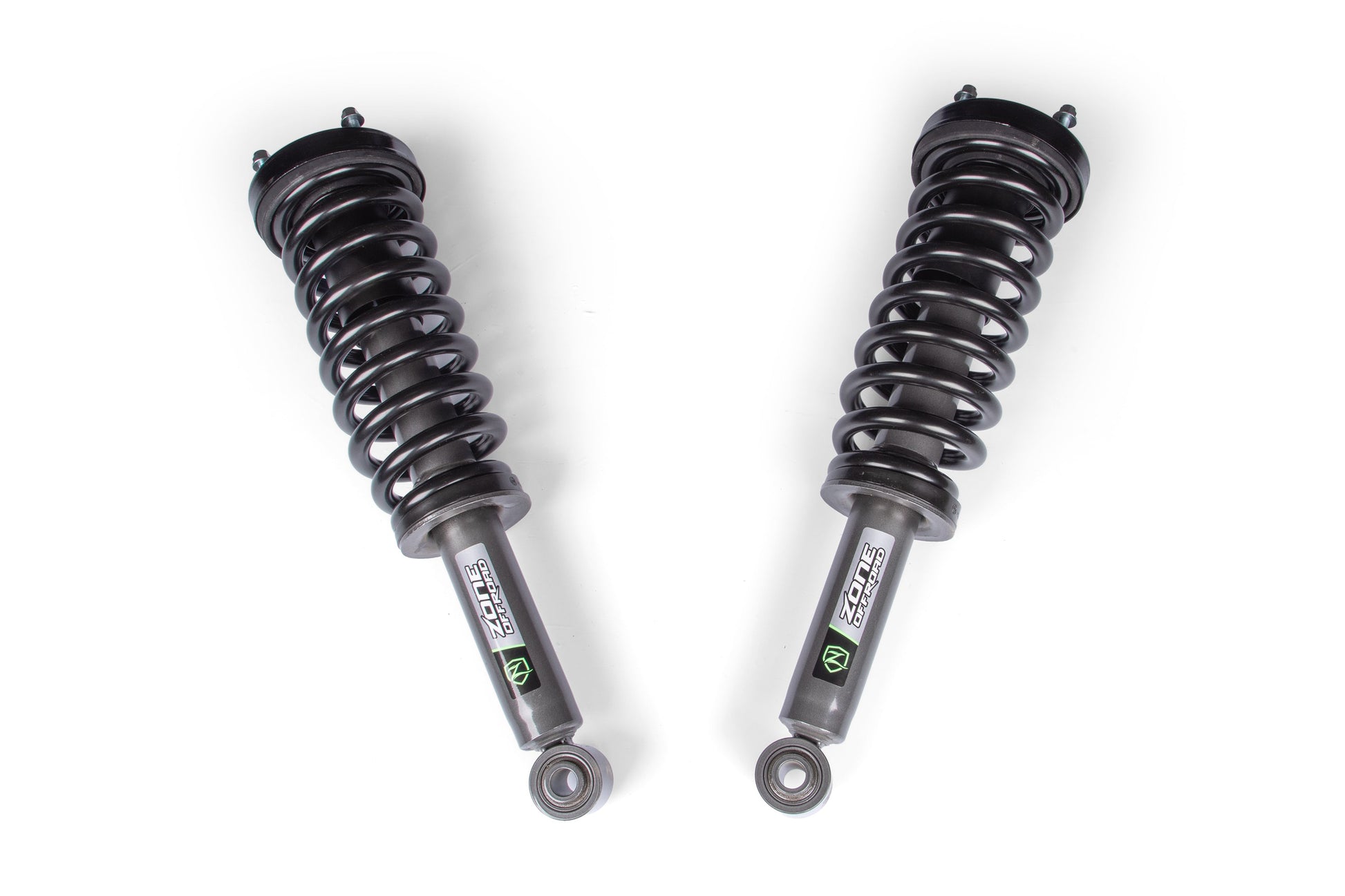09-13 Ford F-150 4WD 2 Inch Leveling Kit, 0 Inch Rear Lift - Nitro Loaded Struts Zone Offroad