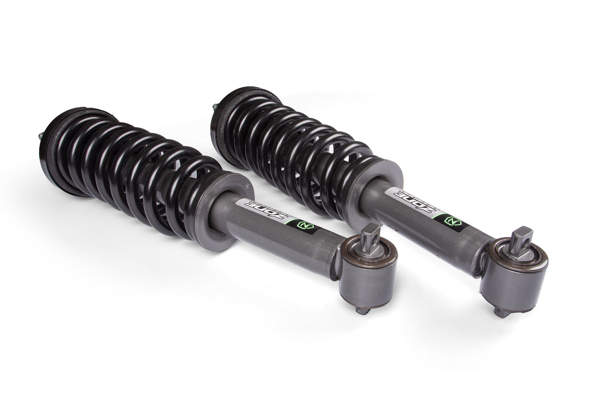 14-26 Ford F-150 4WD 2 Inch Leveling Kit, 0 Inch Rear Lift - Nitro Loaded Struts Zone Offroad-1