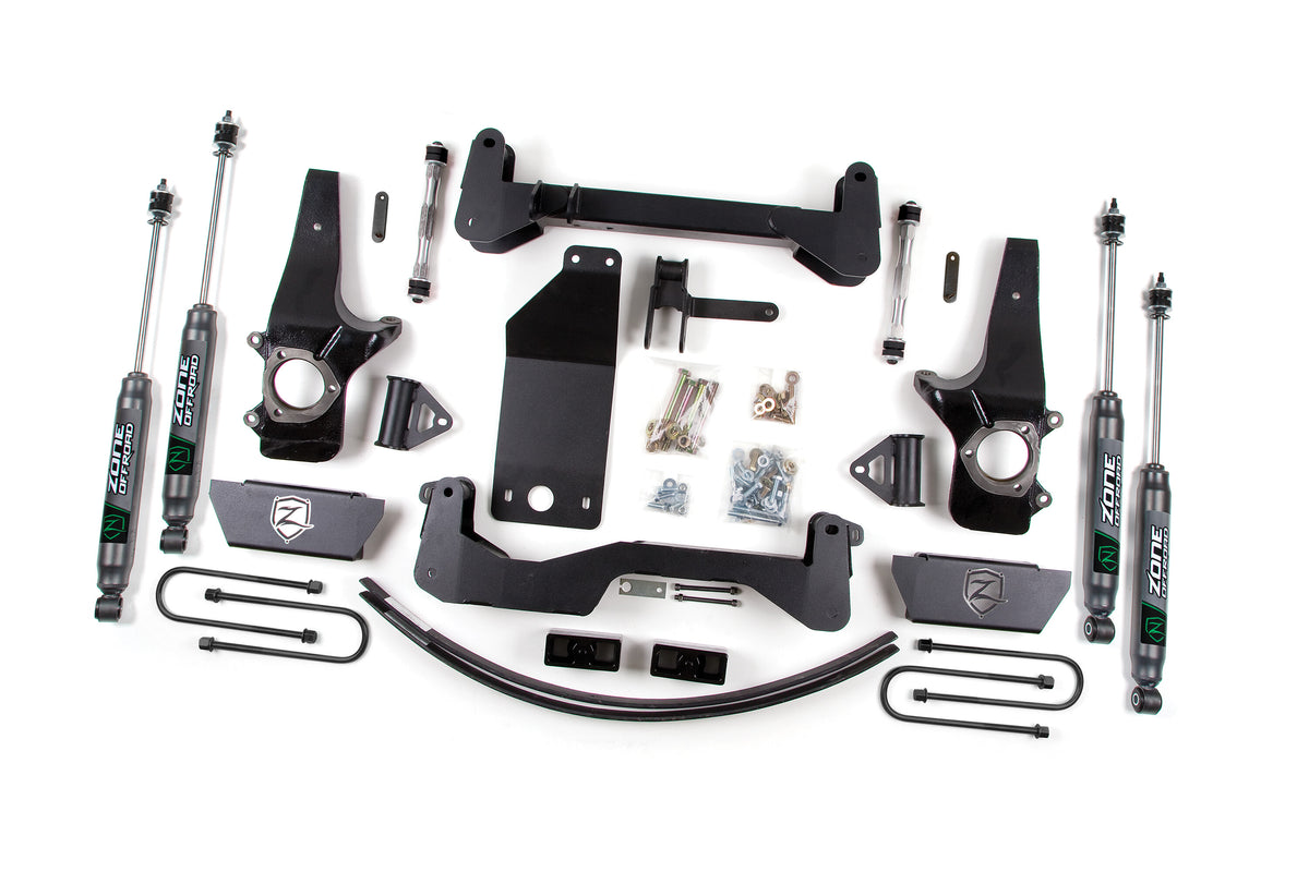 97-03 Ford F-150 6 Inch Lift Kit Zone Offroad-3