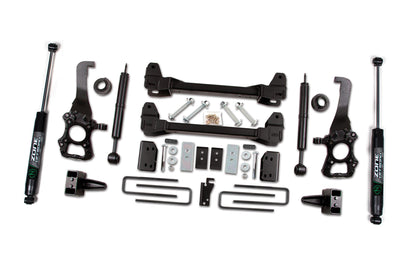 09-10 Ford F-150 2WD 6 Inch Knuckle and Strut Lift Kit With Nitro Shocks Zone Offroad-1