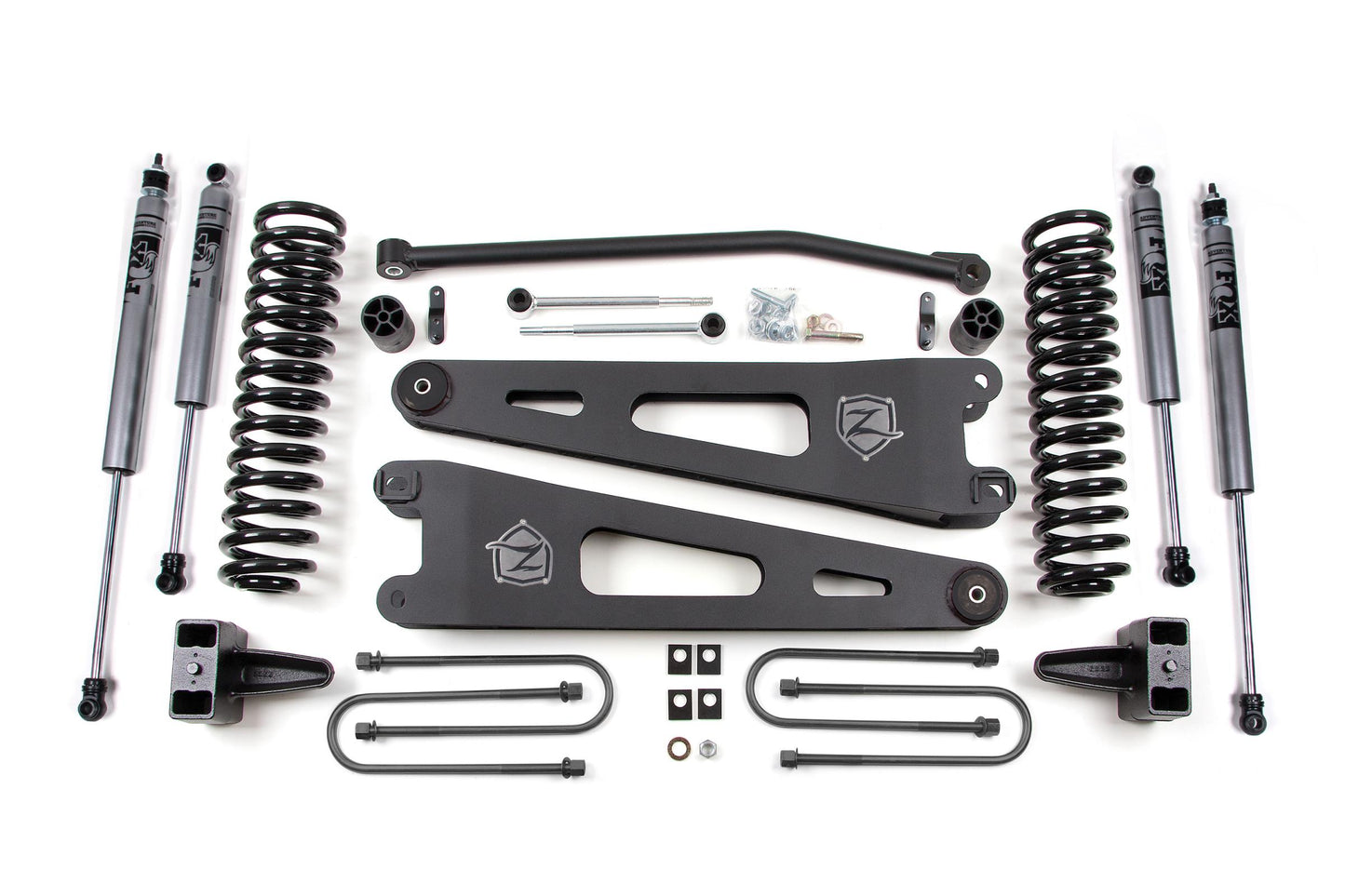 05-07 Ford F-250/F-350 Super Duty 4 Inch Radius Arm Lift Kit Diesel Zone Offroad-3