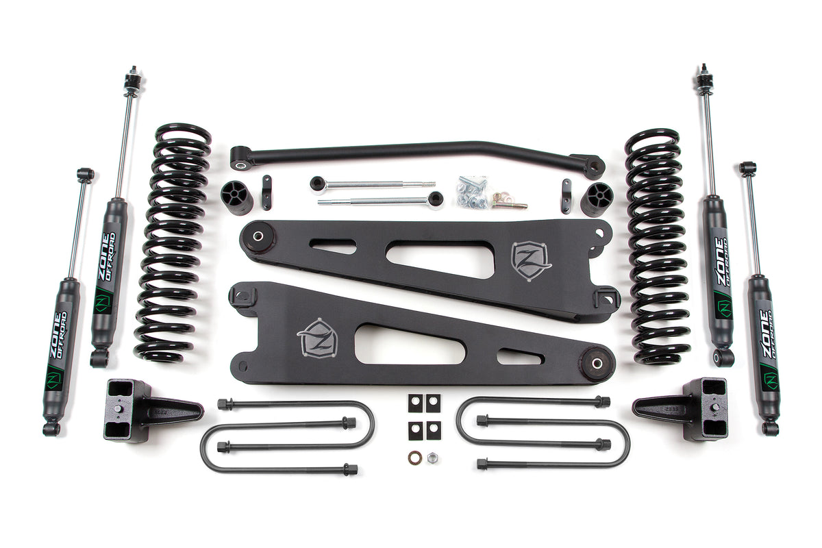 05-07 Ford F-250/F-350 Super Duty 4 Inch Radius Arm Lift Kit Gas Zone Offroad