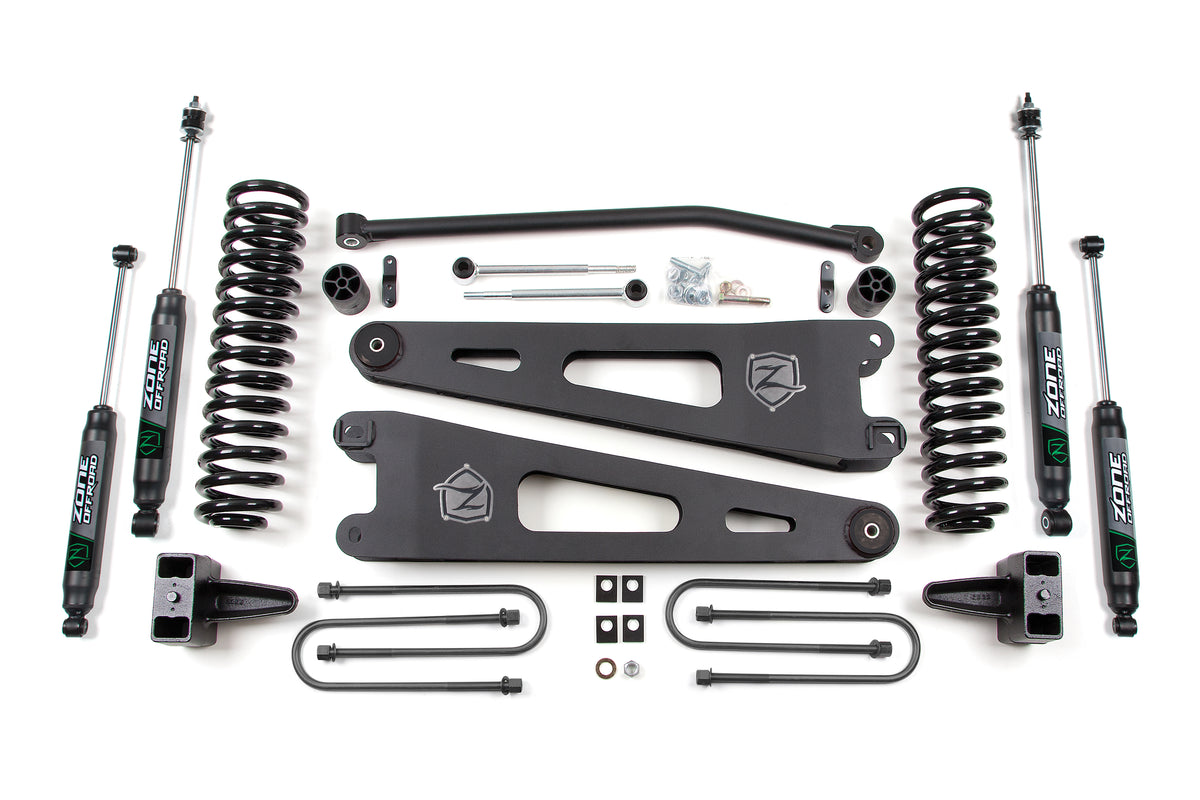 05-07 Ford F-250/F-350 Super Duty 4 Inch Radius Arm Lift Kit Gas Zone Offroad