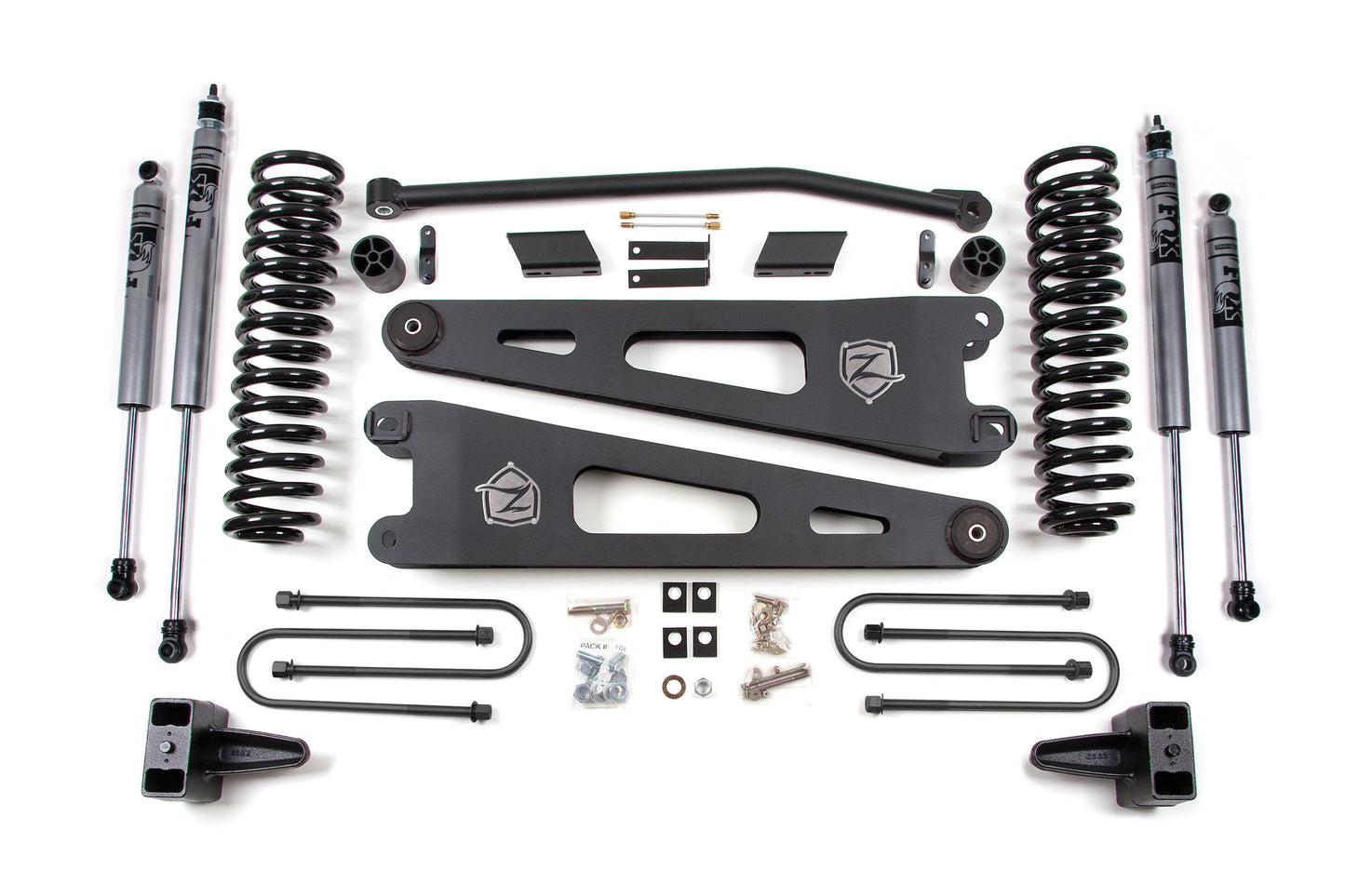 08-10 Ford F-250/F-350 Super Duty 4 Inch Radius Arm Lift Kit Diesel Zone Offroad-2