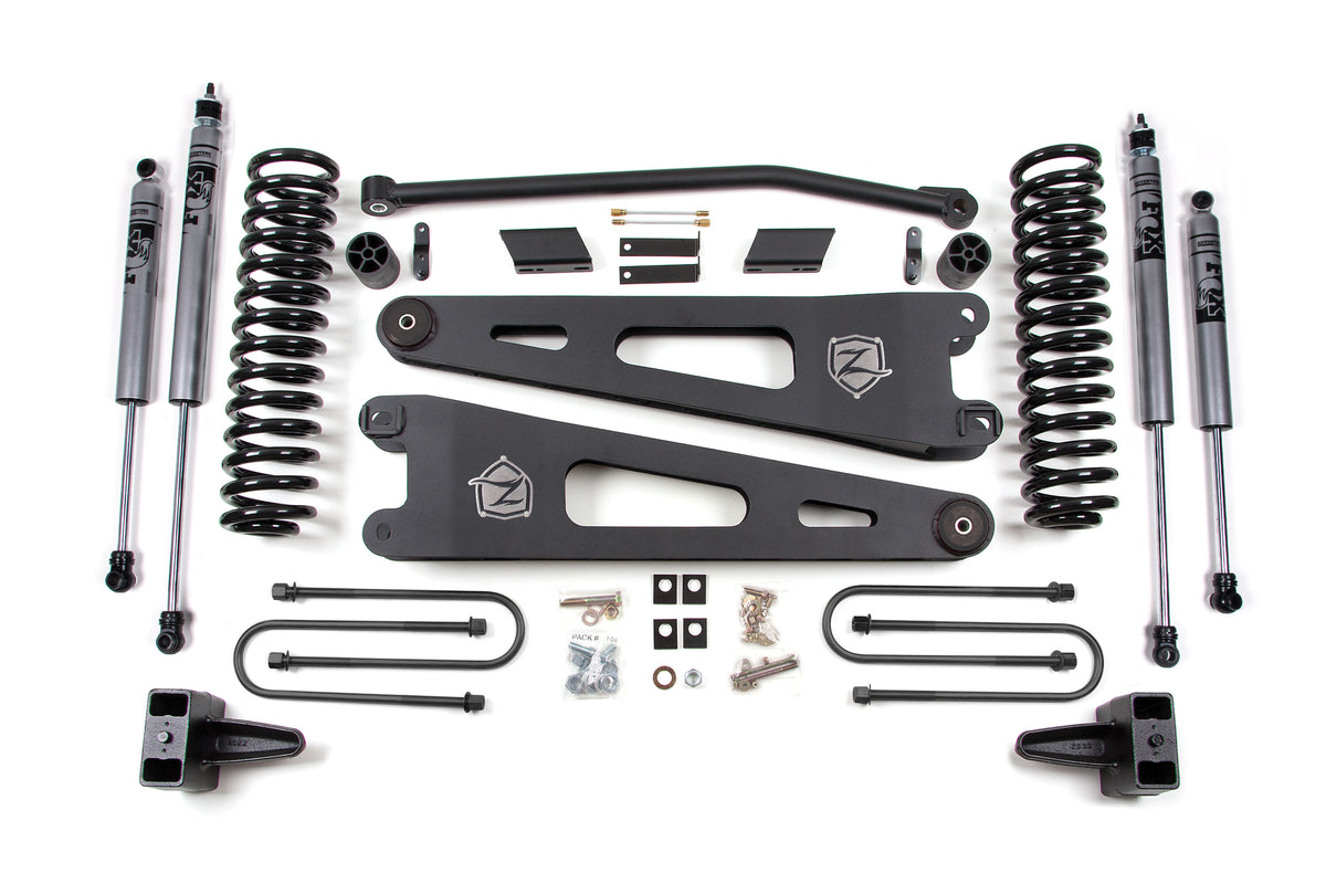 08-10 Ford F-250/F-350 Super Duty 4 Inch Radius Arm Lift Kit Diesel Zone Offroad-6
