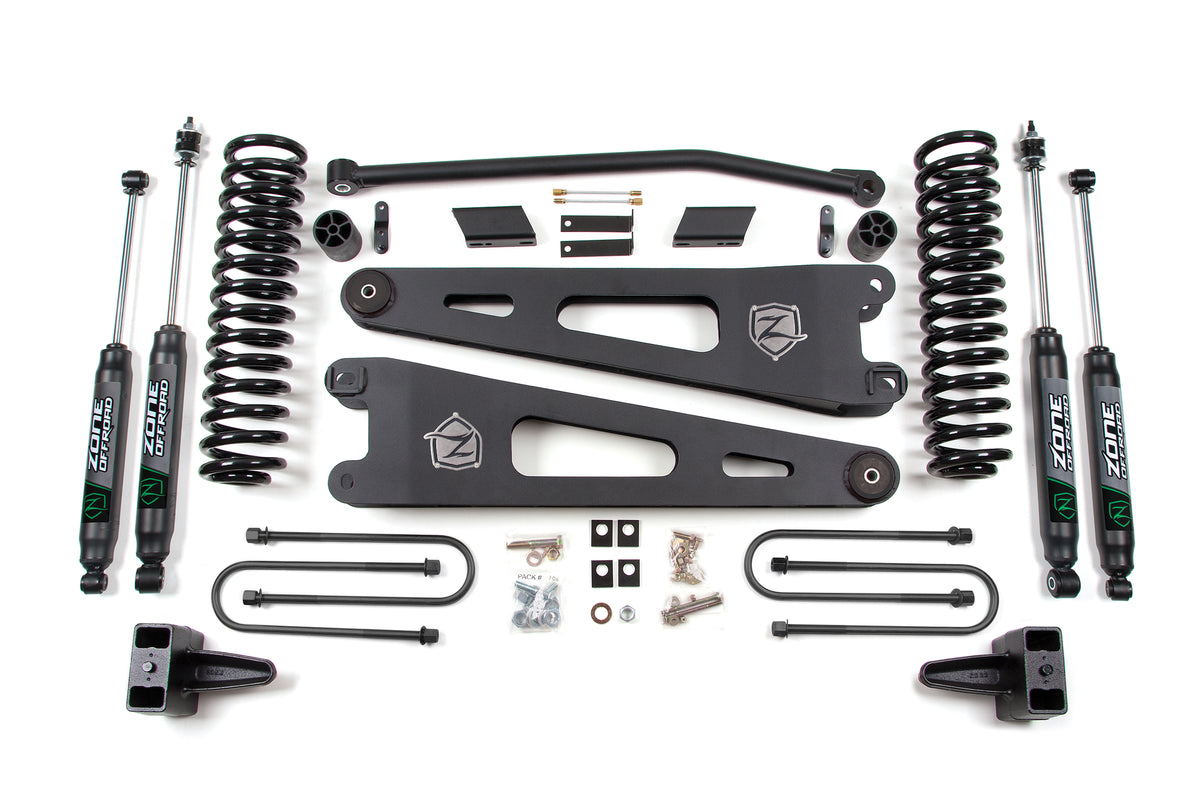 08-10 Ford F-250/F-350 Super Duty 4 Inch Radius Arm Lift Kit Diesel Zone Offroad-1