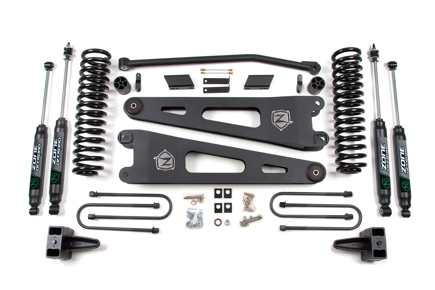 08-10 Ford F-250/F-350 Super Duty 4 Inch Radius Arm Lift Kit Gas Zone Offroad-2