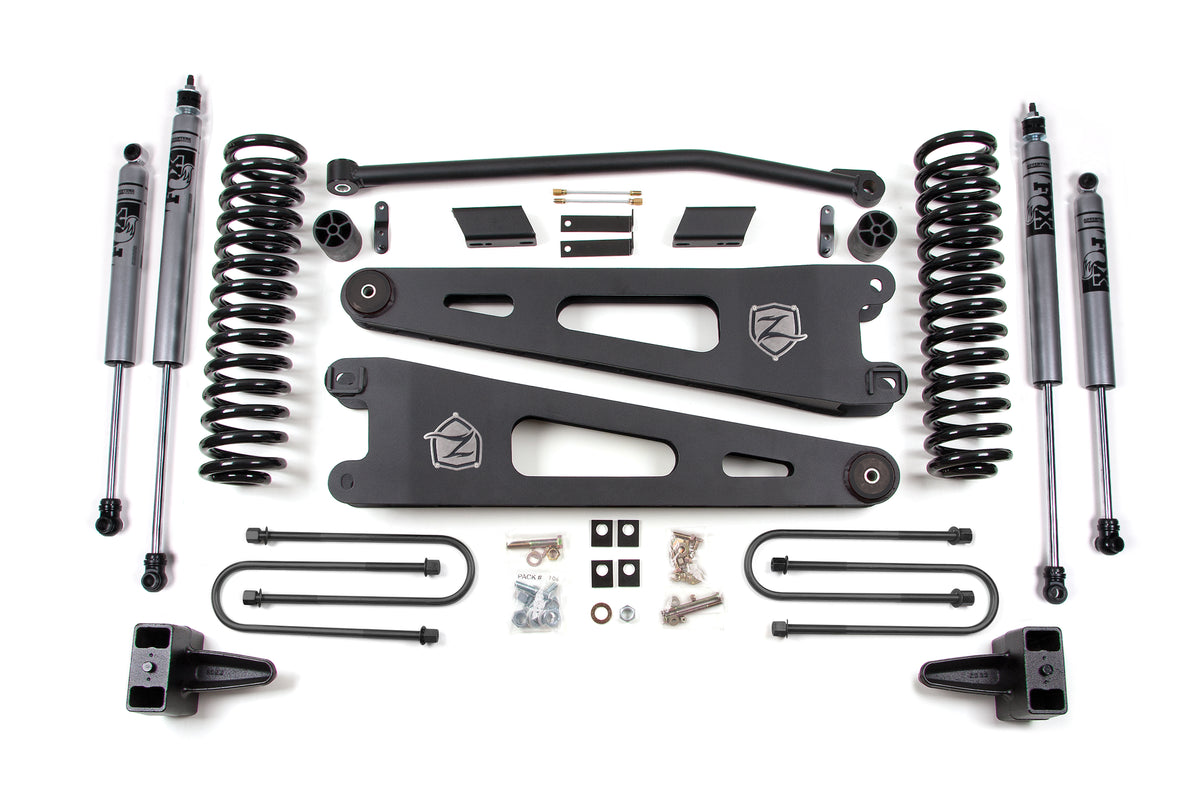 08-10 Ford F-250/F-350 Super Duty 4 Inch Radius Arm Lift Kit Gas Zone Offroad-3