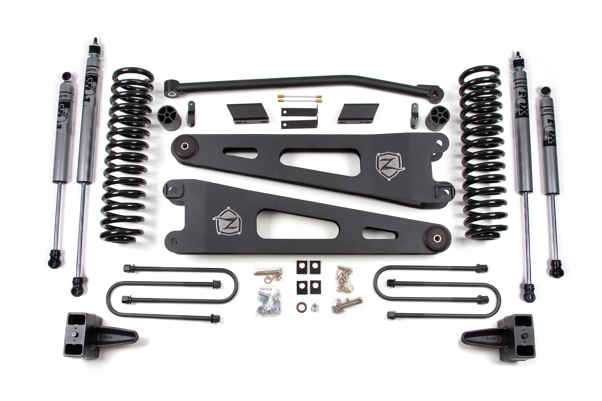 08-10 Ford F-250/F-350 Super Duty 4 Inch Radius Arm Lift Kit Gas Zone Offroad-3