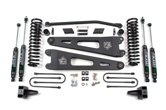08-10 Ford F-250/F-350 Super Duty 4 Inch Radius Arm Lift Kit Gas Zone Offroad-1