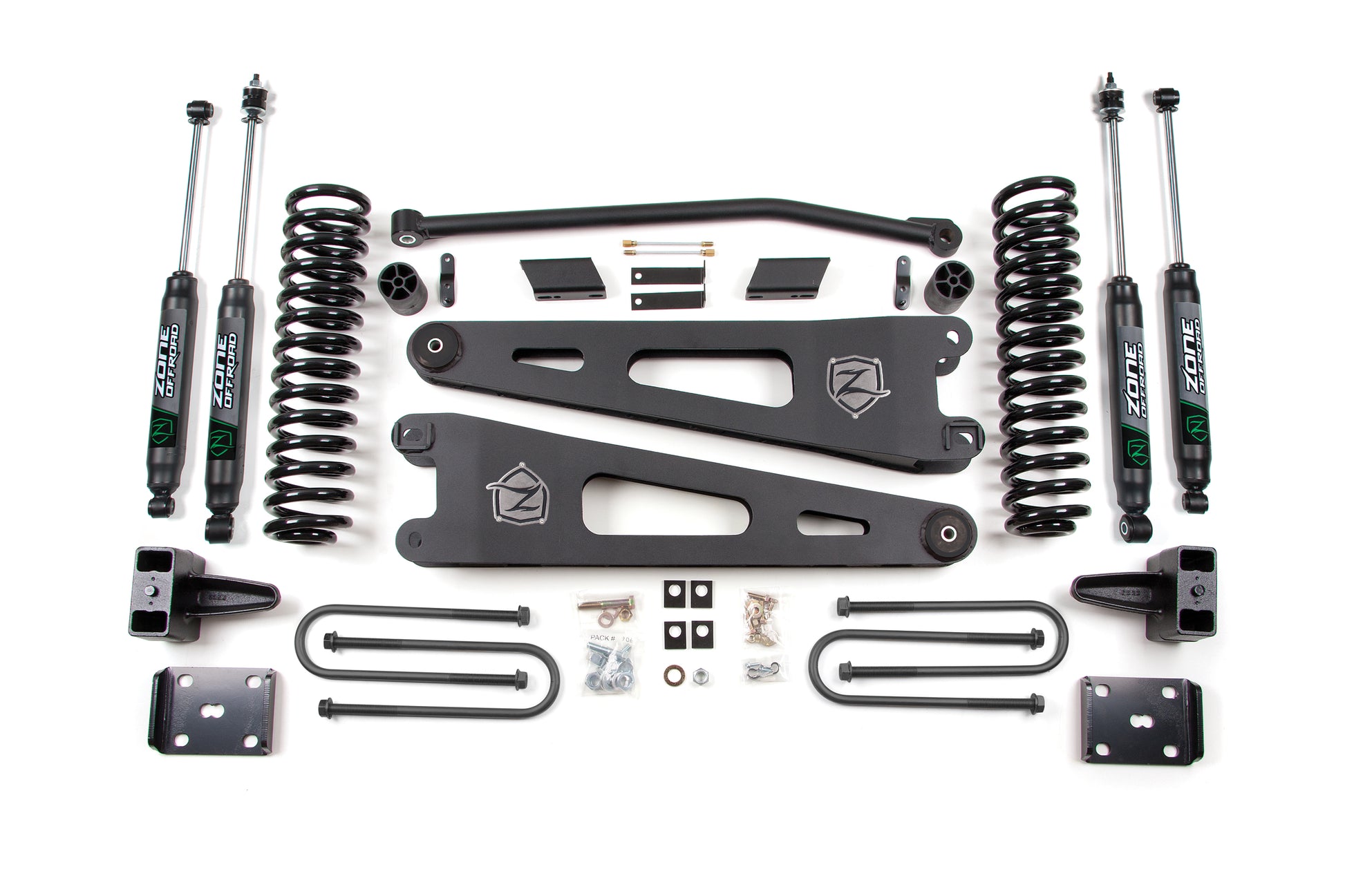 11-16 Ford F-250/F-350 Super Duty 4 Inch Radius Arm Lift Kit Gas Zone Offroad