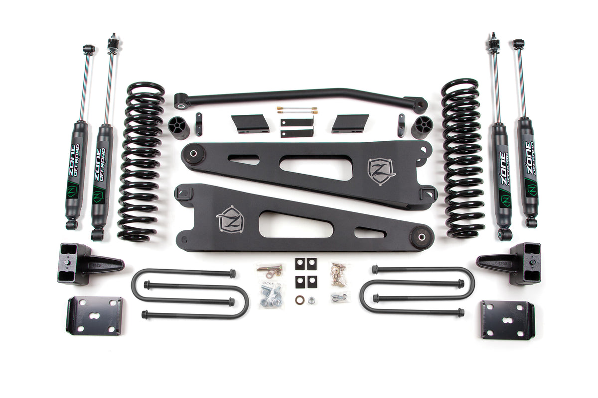 11-16 Ford F-250/F-350 Super Duty 4 Inch Radius Arm Lift Kit Gas Zone Offroad