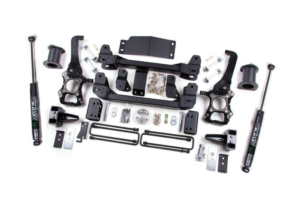 2014 Ford F-150 6 Inch Lift Kit Zone Offroad-3