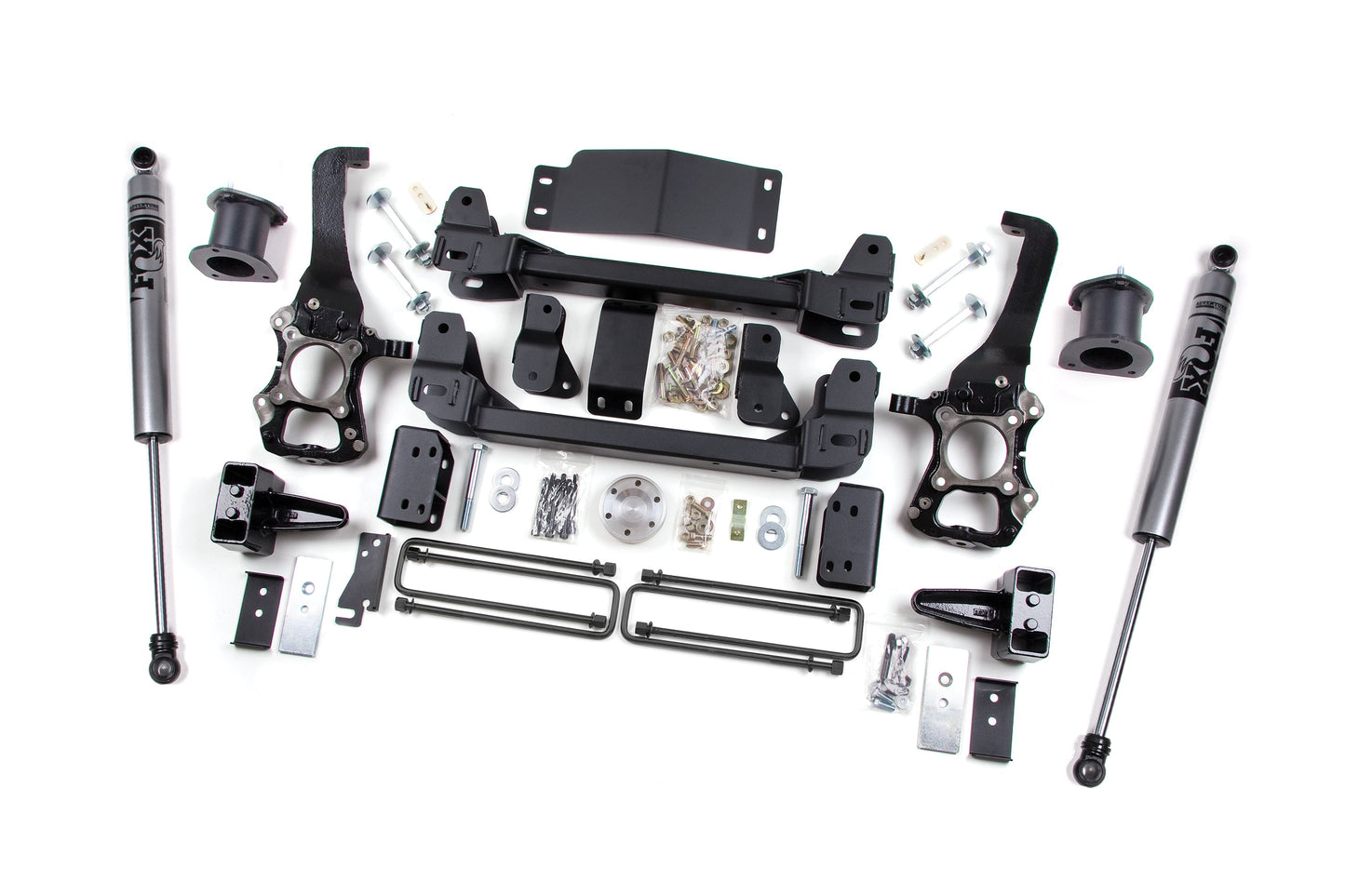 2014 Ford F-150 4 Inch Lift Kit Zone Offroad-2